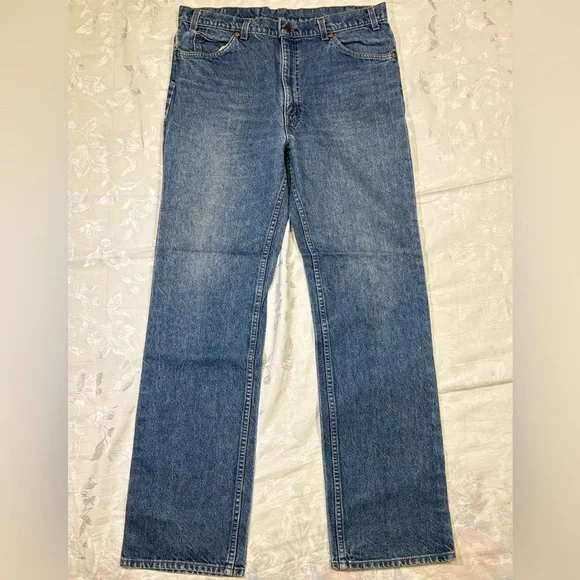 Vintage Levi’s 517 Orange Tab Jeans - Picture 2 of 6